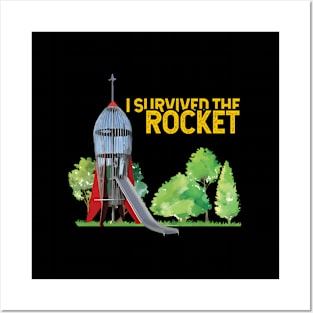 I Survived The Rocket Slide School Playgrounds Posters and Art